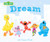 Dream: with Sesame Street - An Inspirational Book for Kids Featuring Elmo, Cookie Monster, Big Bird, and more! (a graduation gift or keepsake book for any special occasion!) (Sesame Street Scribbles)