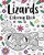 Lizards Coloring Book