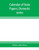 Calendar of State Papers, Domestic Series, of the Reign of Charles I 1629-1631