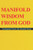 Manifold Wisdom From God