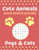 Cute Animal Word Search Puzzles dogs & cats: Cute animal puzzle Large Print