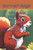 ""Whimsical Woodland Wonders: Squirrel Coloring Adventure""002