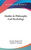 Studies In Philosophy And Psychology