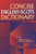 Concise English-Scots Dictionary