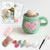 Crochet Café Amigurumi Kit Hot Cocoa: Everything You Need Is Included: 100%-Cotton Yarn, Crochet Hook, Stitch Marker, Tapestry Needle, Fiberfill, Step