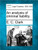 An Analysis of Criminal Liability.