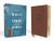 NIV, Quest Study Bible, Leathersoft, Brown, Comfort Print: The Only Q and A Study Bible