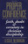Proper Confidence: Faith, Doubt, and Certainty in Christian Discipleship