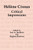 HÃ©lÃ¨ne Cixous: Critical Impressions