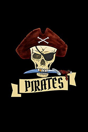 Pirates: 6x9 PIRATES | dotgrid | dot grid paper | notebook | notes