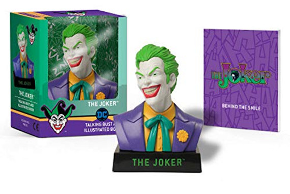 The Joker Talking Bust and Illustrated Book (RP Minis)