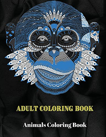Animals Coloring Book: Animals Mandala Coloring Book