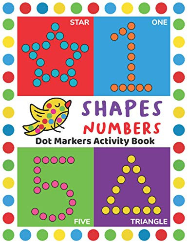 Dot Markers Activity Book: Easy Guided BIG DOTS | Do a dot page a day ...