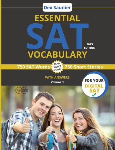 Essential SAT Vocabulary: Digital SAT Prep: High-Frequency Words to ...
