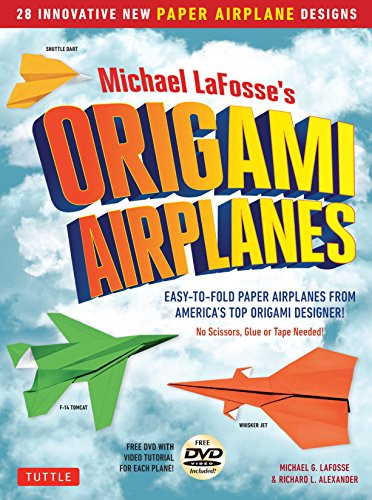 Out of This World Paper Airplanes Kit: 48 Paper Airplanes in 12 Designs  from Japan's Leading Designer! - 48 Fold-Up Planes - 12 Competition-Grade