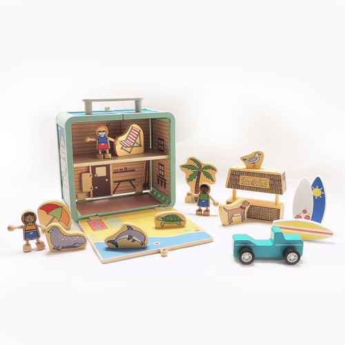 Suitcase Series | Surf Shack | Jack Rabbit Creations