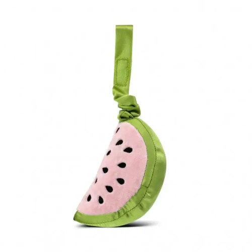 Organic Cotton Fruit & Veggie Stroller Toy | Watermelon