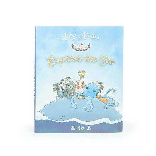 Avery the Aviator Explores the Sea A to Z Book | Bunnies by the Bay