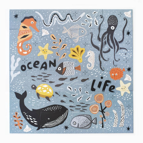 Ocean Life Floor Puzzle | Wee Gallery