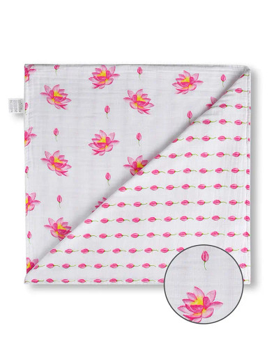 Organic Snug Blanket | Lotus | Malabar Baby