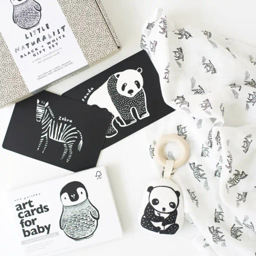 Little Naturalist Gift Set | Black + White | Wee Gallery