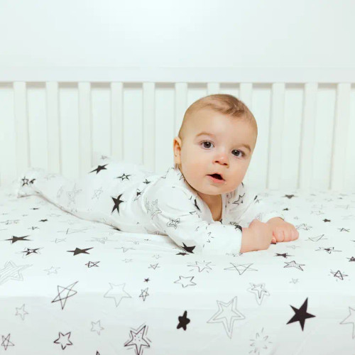 Reach for the Stars | Fitted Crib Sheet | Norani
