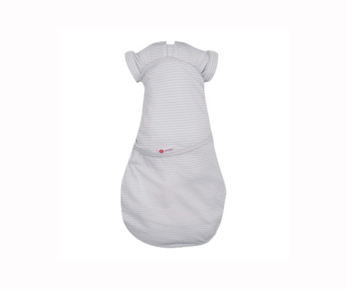  Transitional Swaddle | Grey Stripes | embe