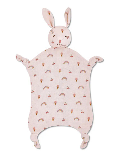 Muslin Bunny Lovey | Rainbows and Ice Cream | Apple Park