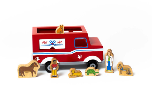 Pet Vet Magnetic Truck | Jack Rabbit Creations