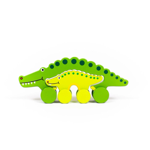 Big & Little Gator Push Toy | Jack Rabbit Creations