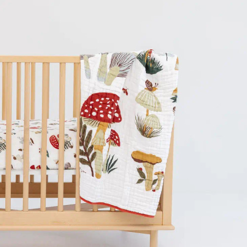 Mushroom Quilt | Clementine Kids