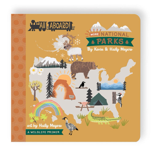 All Aboard MORE National Parks: A Wildlife Primer Children's Baby Book | Lucy Darling