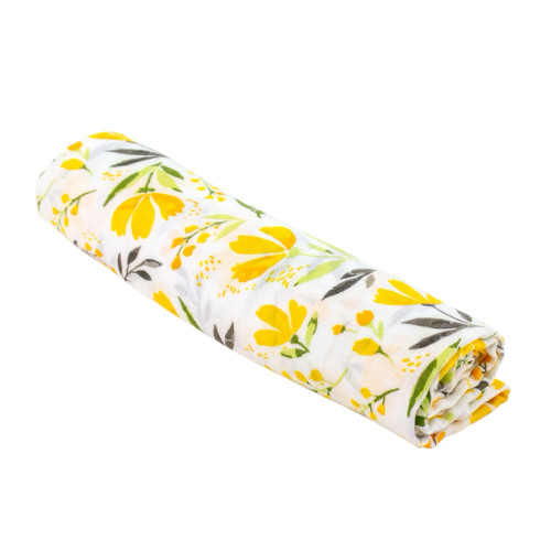 Royal Garden Single Muslin Swaddle Blanket | Bebe au Lait