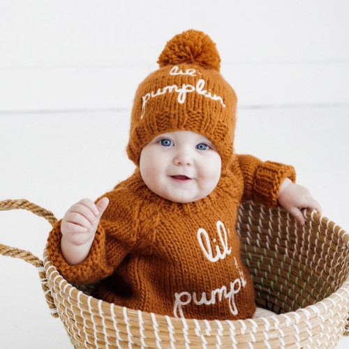 Lil' Pumpkin Sweater for Baby & Toddler | Huggalugs