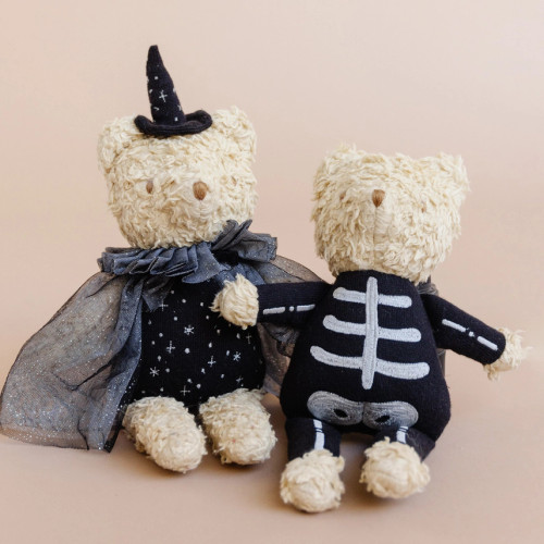 Sweet Wink Skeleton Bear Plush Toy | The Blueberry Hill