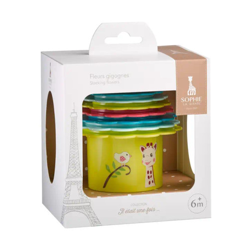 Stacking Flowers | Sophie la Girafe