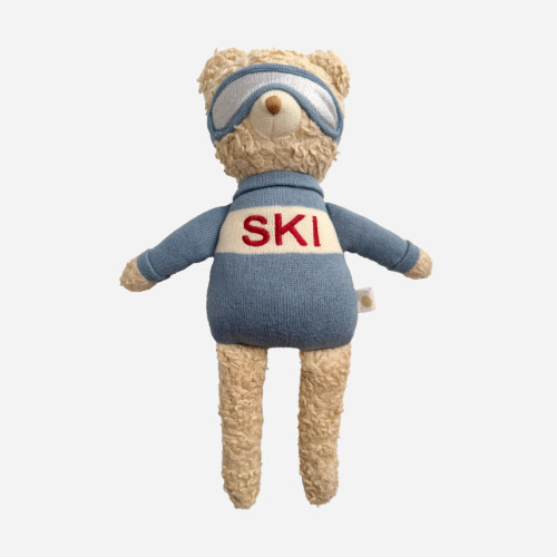 Benjamin Bear Ski Plush Toy | The Blueberry Hill