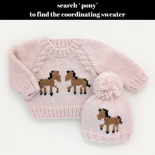 Pony Beanie Hat Blush for Baby & Kids | Huggalugs