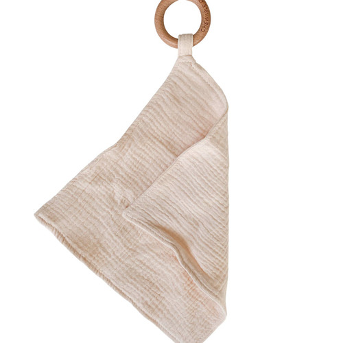 Muslin Teething Ring | Cloud | Chewable Charm