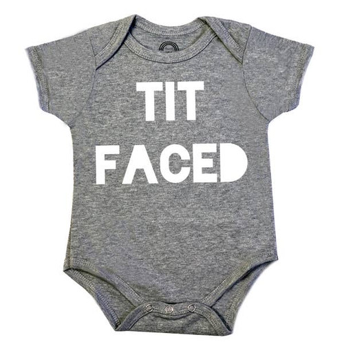 Tit Faced | Baby Onesie  | Emerson and Friends