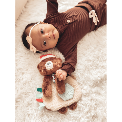 Holiday Itzy Ritzy Lovey Plush and Teether Toy | Itzy Ritzy