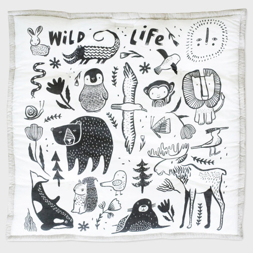 Wildlife Reversible Playmat | Wee Gallery