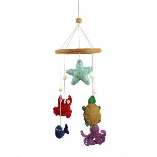 Felt Deep Sea Mobile | Global Crafts