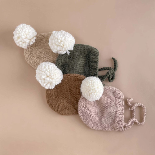 The Blush Bonnet is a wonderful choice for baby showers and newborn welcomes.