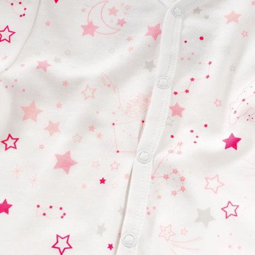 Welcome the newest member of the family with the enchanting Twinkle Twinkle Pink Baby Set from Petidoux.