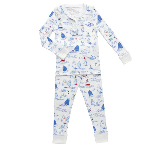 Drift into dreamland with the charming Regatta Pajamas by Petidoux. These delightful pajamas promise a cozy and restful night's sleep.