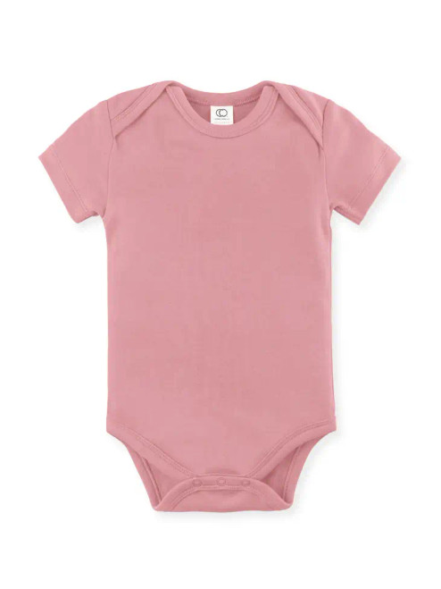 Short Sleeve Bodysuit | Natural | Colored Organics