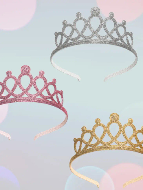 Silver Tiara Headband | Sweet Wink