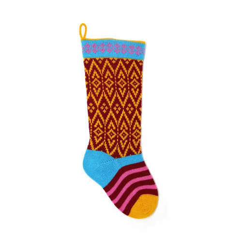 Colorful Stocking | Red | Melange Collection