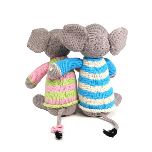 Elephant in Sweater | Pink | Melange Collection